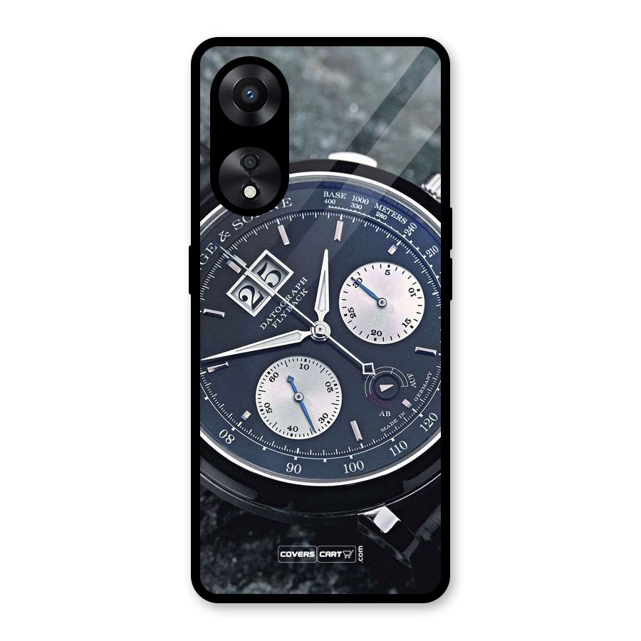 Classic Wrist Watch Glass Back Case for Oppo A78
