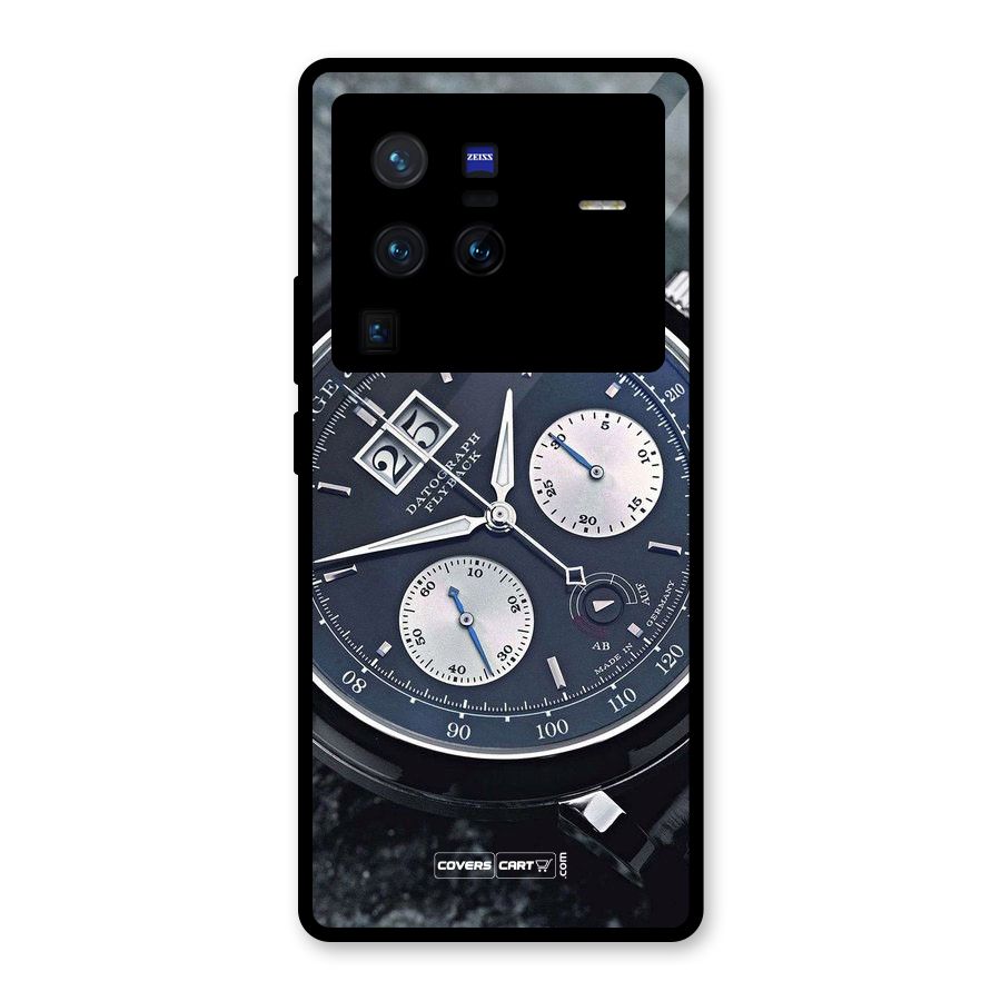 Classic Wrist Watch Glass Back Case for Vivo X80 Pro