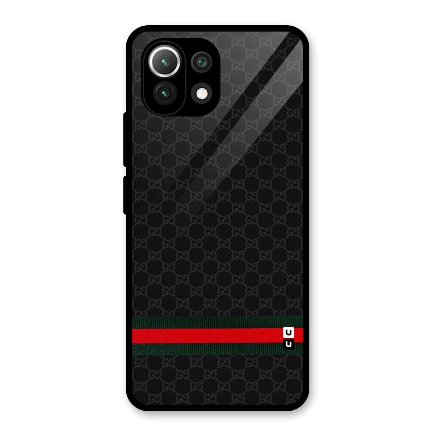 Classiest Of All Glass Back Case for Mi 11 Lite