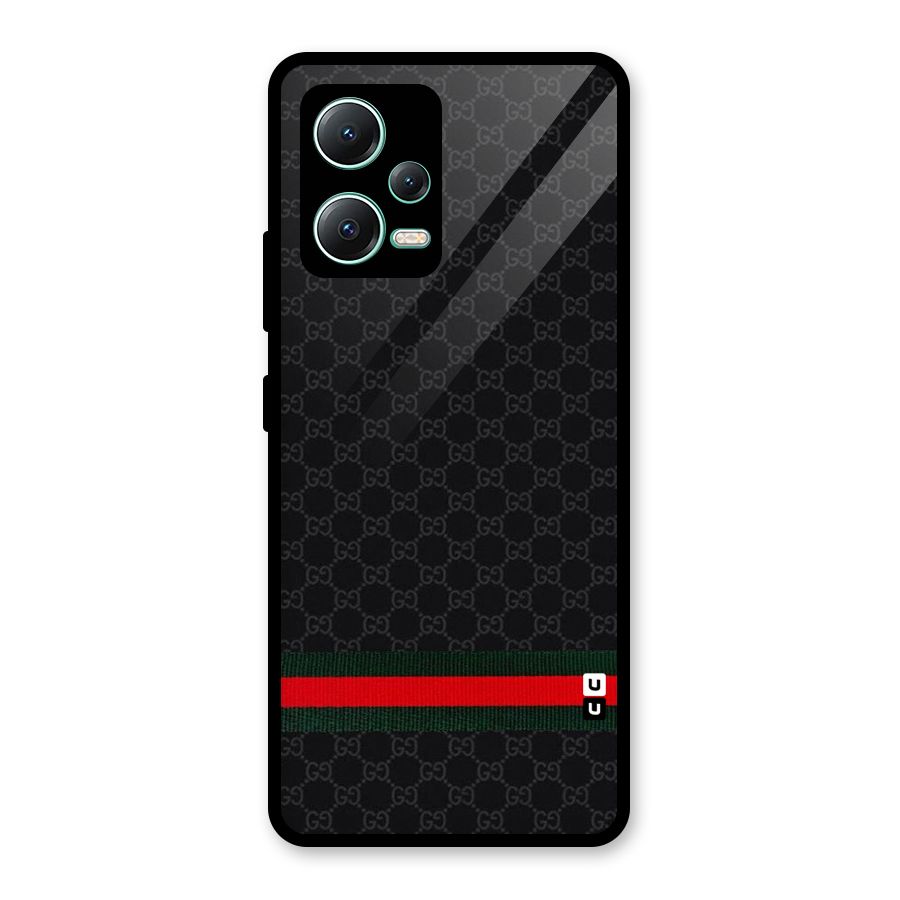 Classiest Of All Glass Back Case for Redmi Note 12 5G