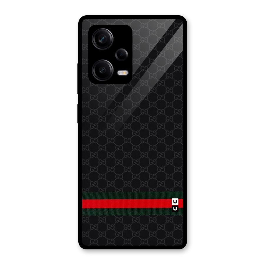 Classiest Of All Glass Back Case for Redmi Note 12 Pro