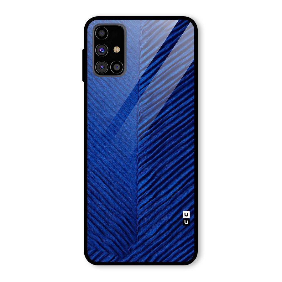 Classy Blues Glass Back Case for Galaxy M31s
