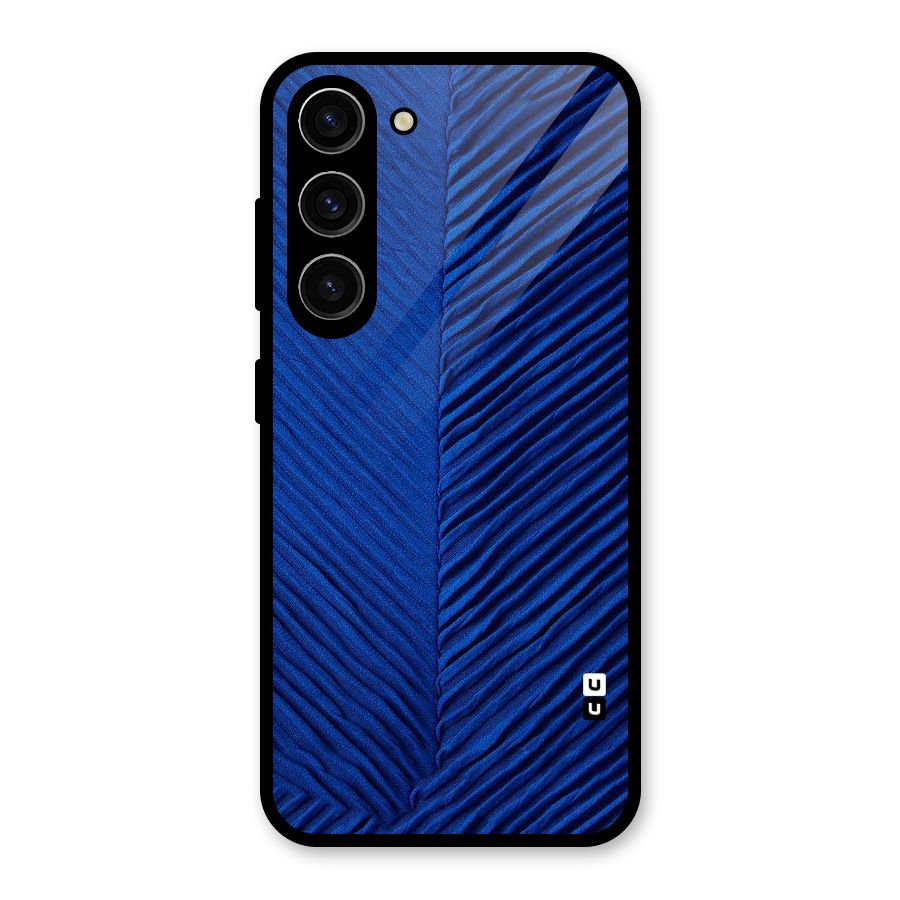 Classy Blues Glass Back Case for Galaxy S23