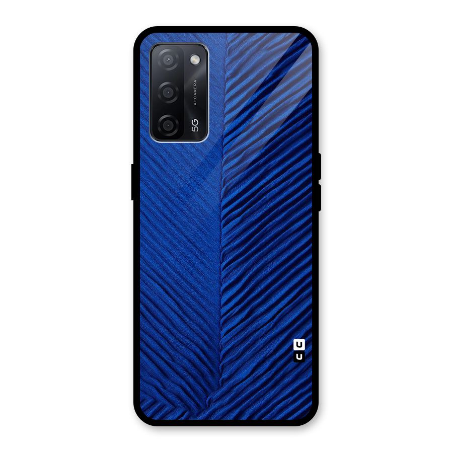 Classy Blues Glass Back Case for Oppo A53s 5G