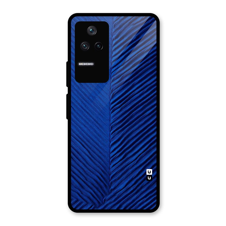 Classy Blues Glass Back Case for Poco F4 5G
