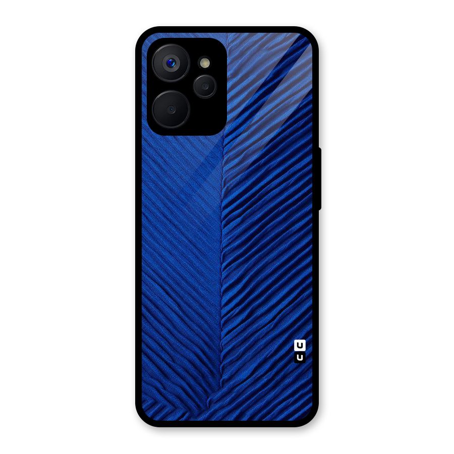 Classy Blues Glass Back Case for Realme 9i 5G