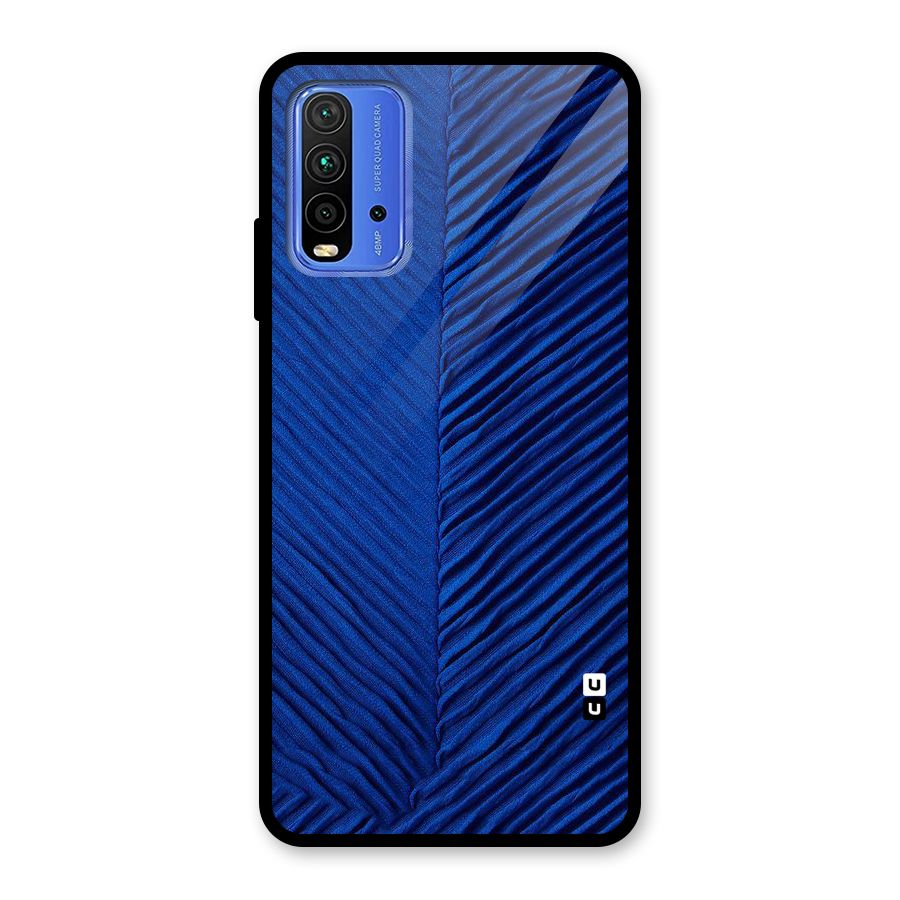 Classy Blues Glass Back Case for Redmi 9 Power