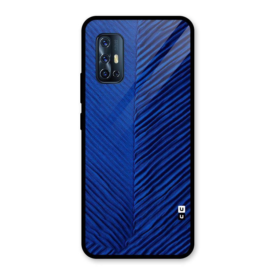 Classy Blues Glass Back Case for Vivo V17