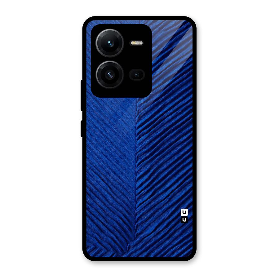 Classy Blues Glass Back Case for Vivo V25