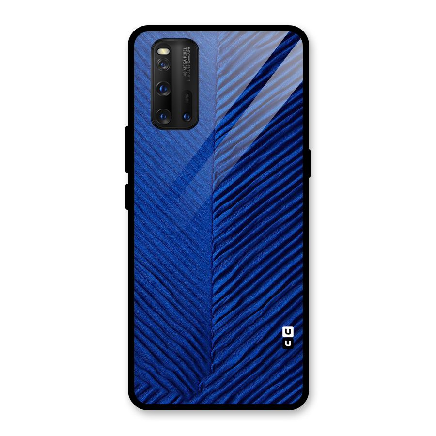Classy Blues Glass Back Case for Vivo iQOO 3