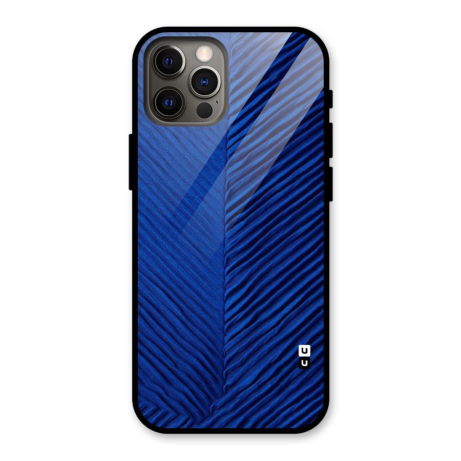Classy Blues Glass Back Case for iPhone 12 Pro