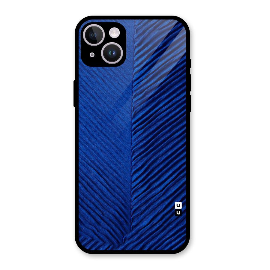 Classy Blues Glass Back Case for iPhone 14 Plus