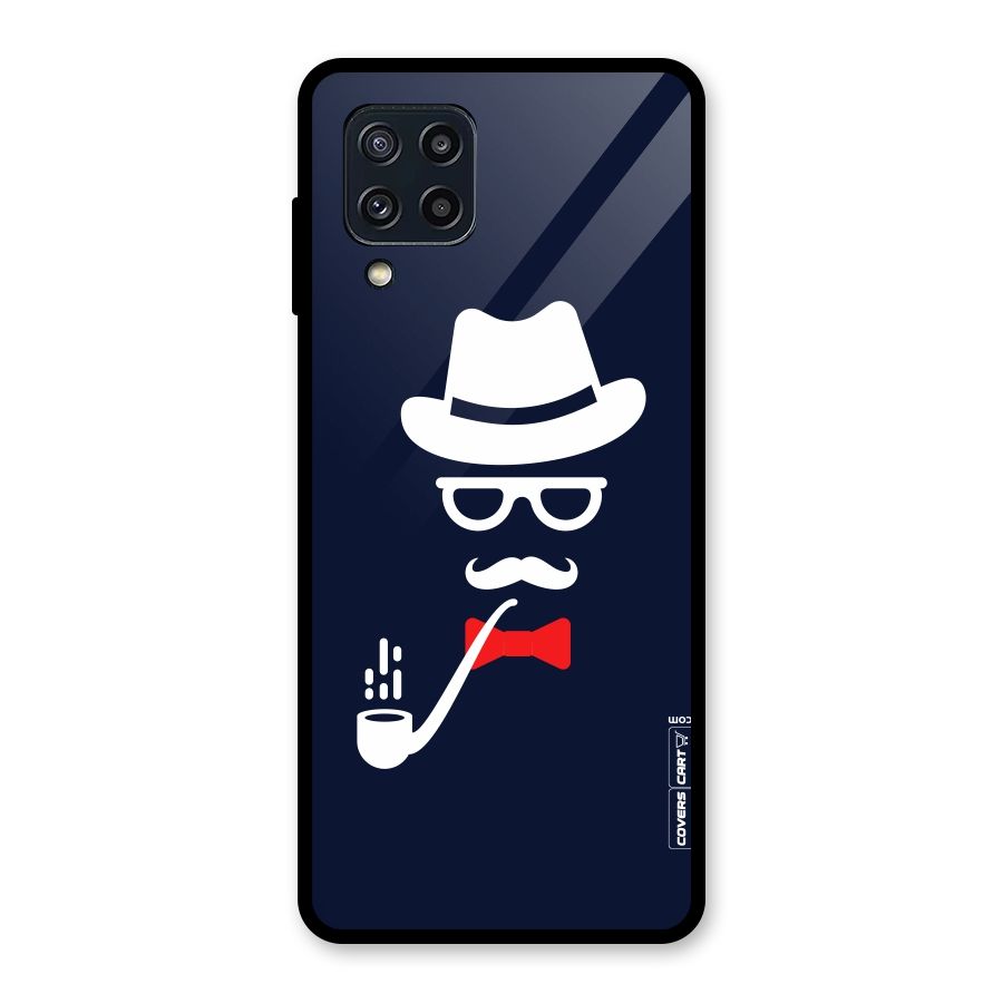 Classy Dad Glass Back Case for Galaxy M32