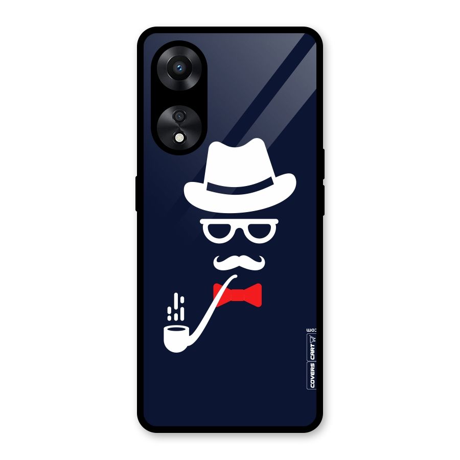 Classy Dad Glass Back Case for Oppo A78