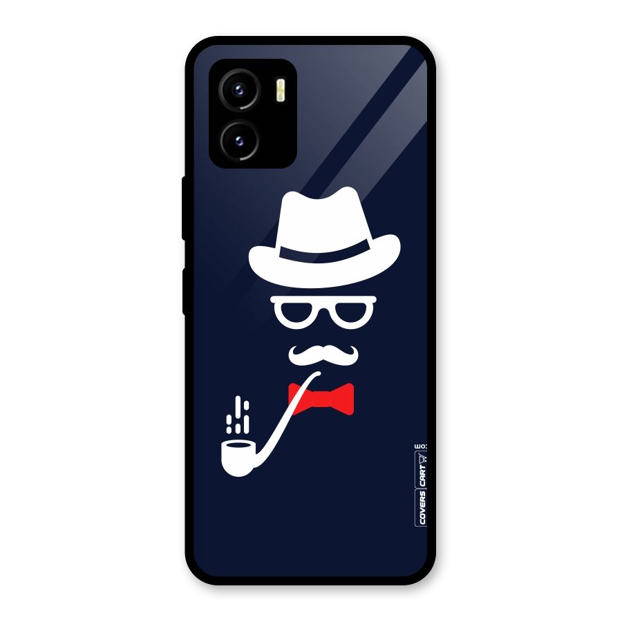 Classy Dad Glass Back Case for Vivo Y15s
