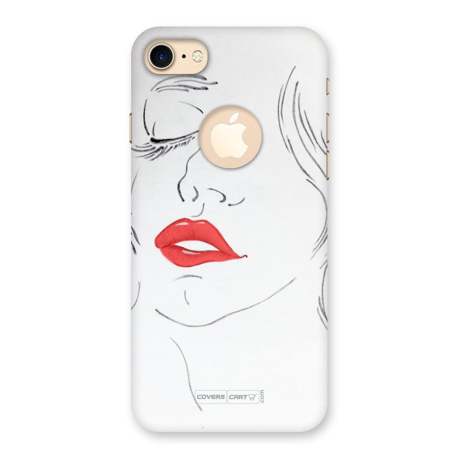 Classy Girl Back Case for iPhone 7 Logo Cut