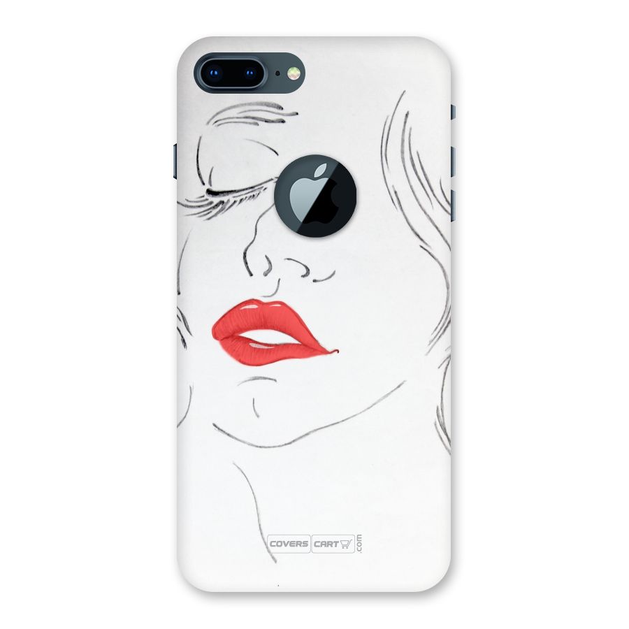 Classy Girl Back Case for iPhone 7 Plus Logo Cut