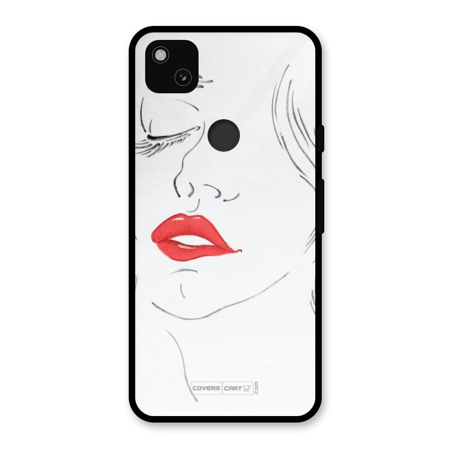 Classy Girl Glass Back Case for Google Pixel 4a