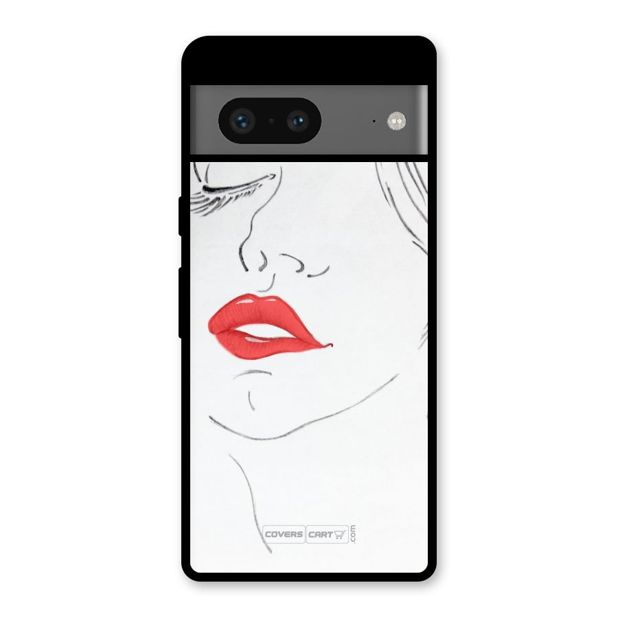 Classy Girl Glass Back Case for Google Pixel 7