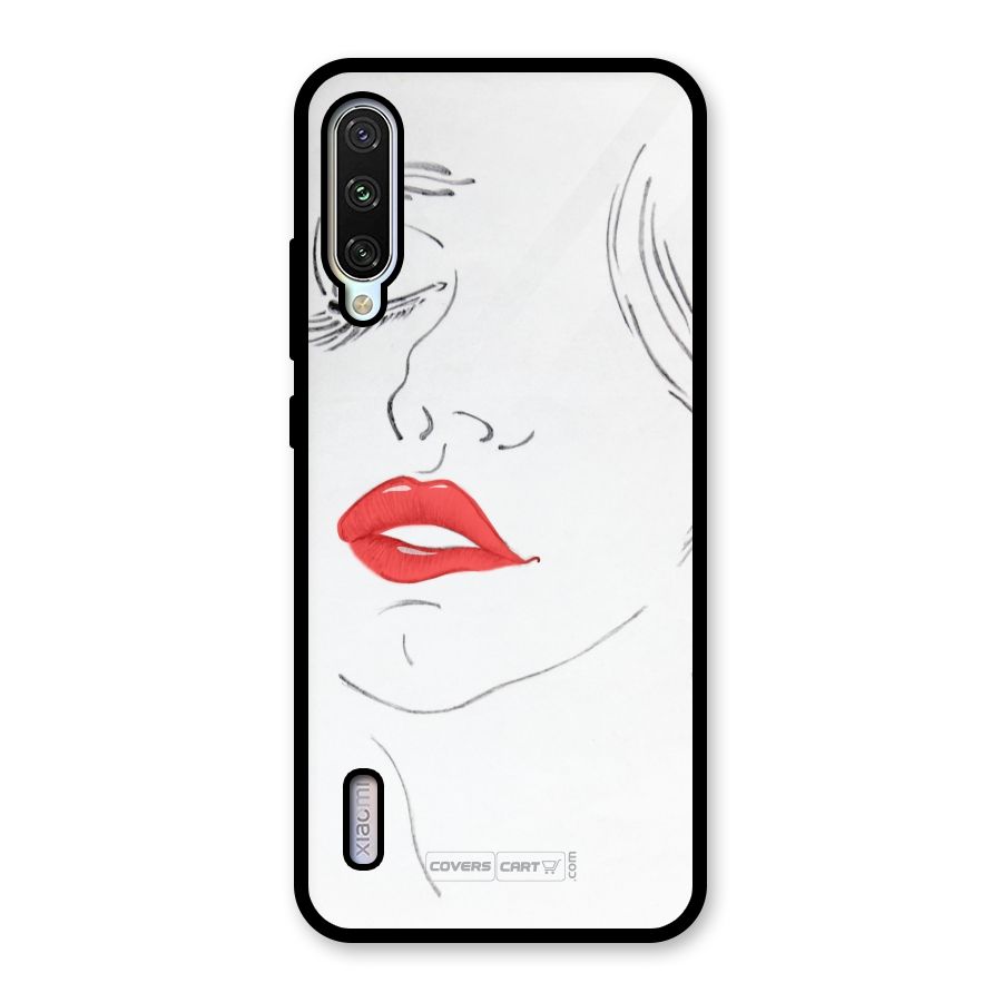 Classy Girl Glass Back Case for Mi A3