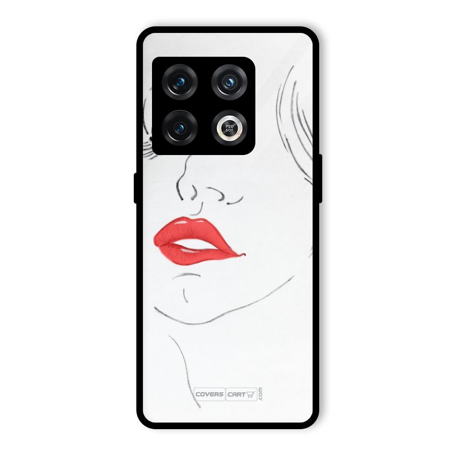 Classy Girl Glass Back Case for OnePlus 10 Pro 5G