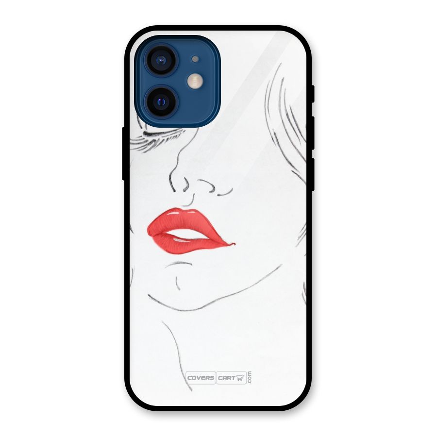 Classy Girl Glass Back Case for iPhone 12 Mini