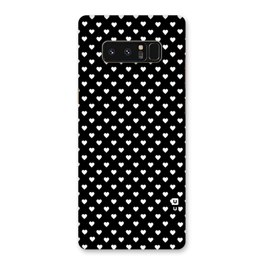 Classy Hearty Polka Back Case for Galaxy Note 8