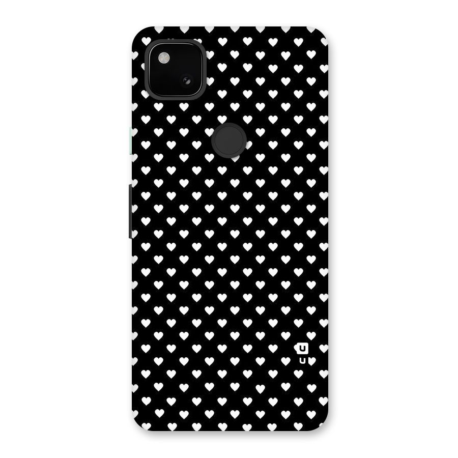 Classy Hearty Polka Back Case for Google Pixel 4a