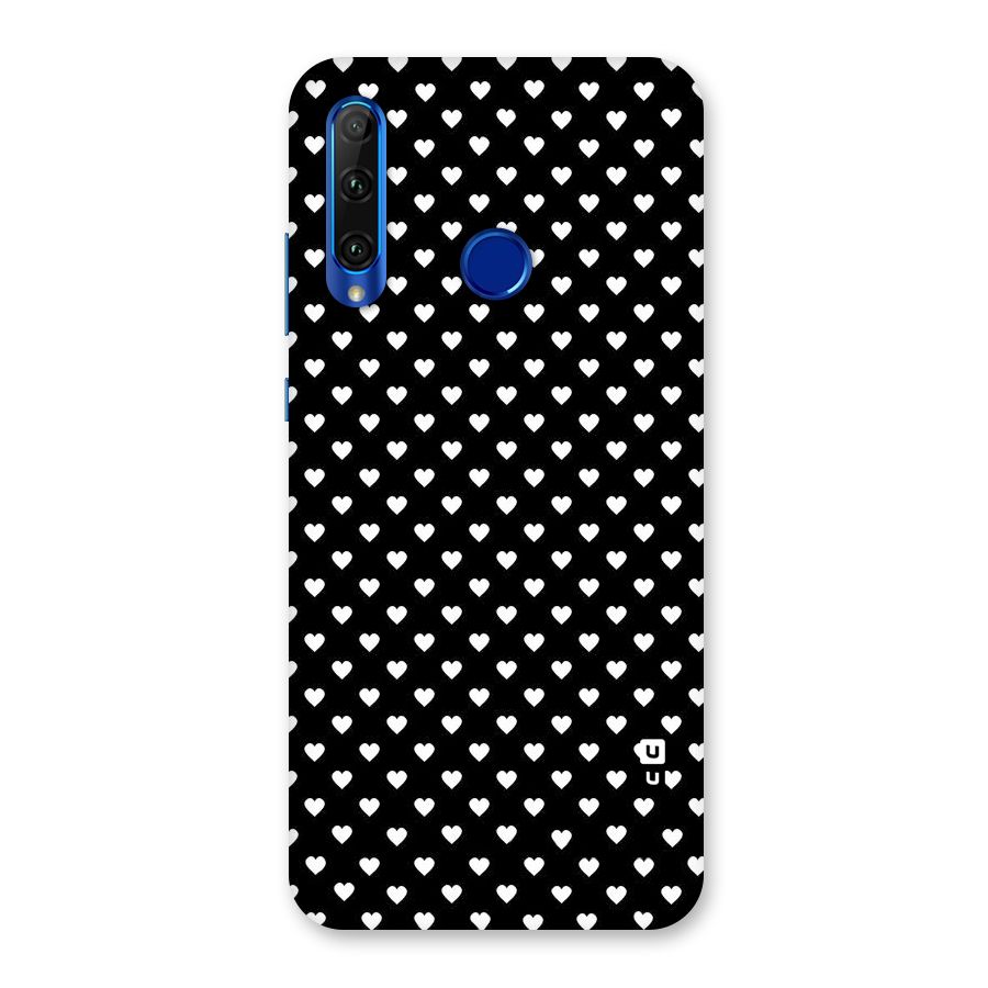 Classy Hearty Polka Back Case for Honor 20i