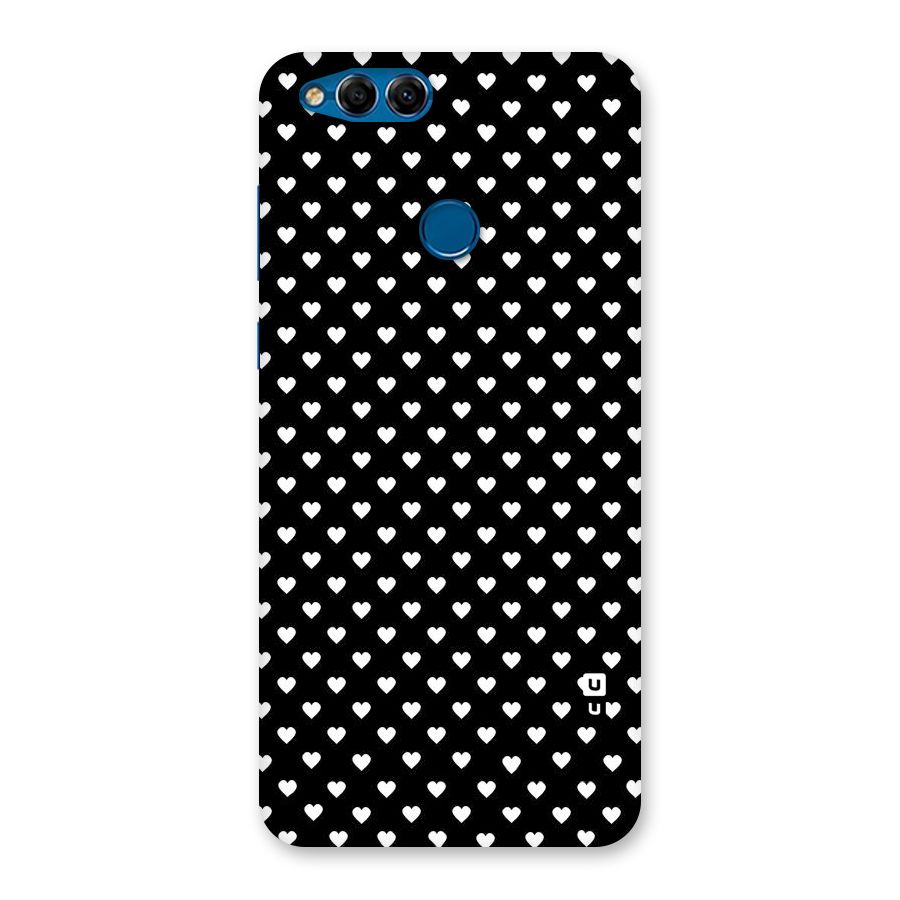 Classy Hearty Polka Back Case for Honor 7X