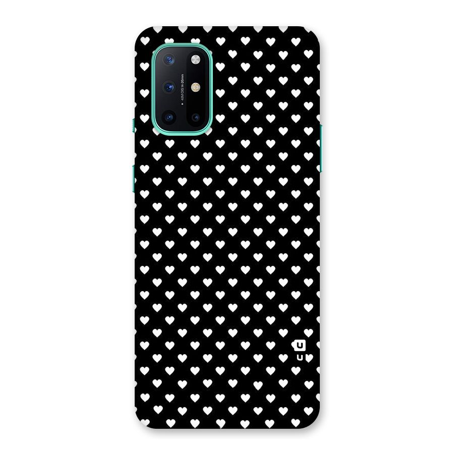 Classy Hearty Polka Back Case for OnePlus 8T