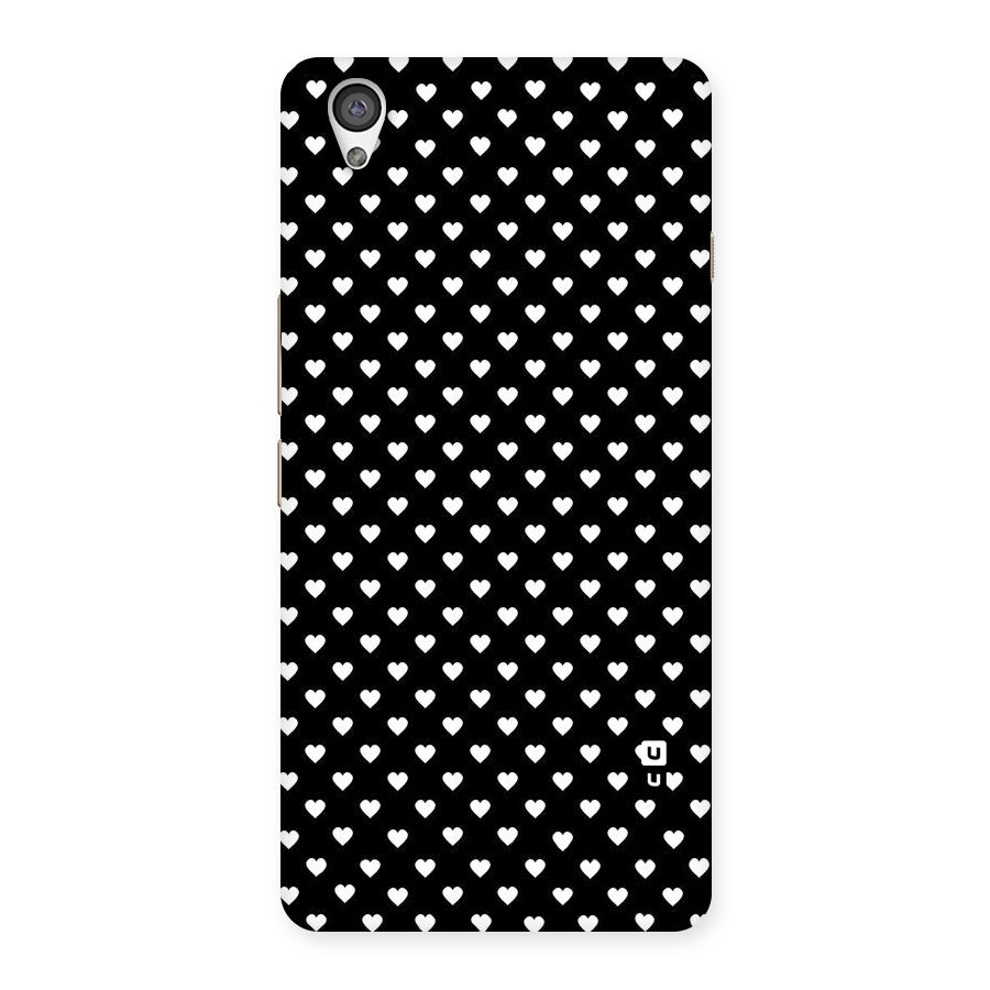Classy Hearty Polka Back Case for OnePlus X