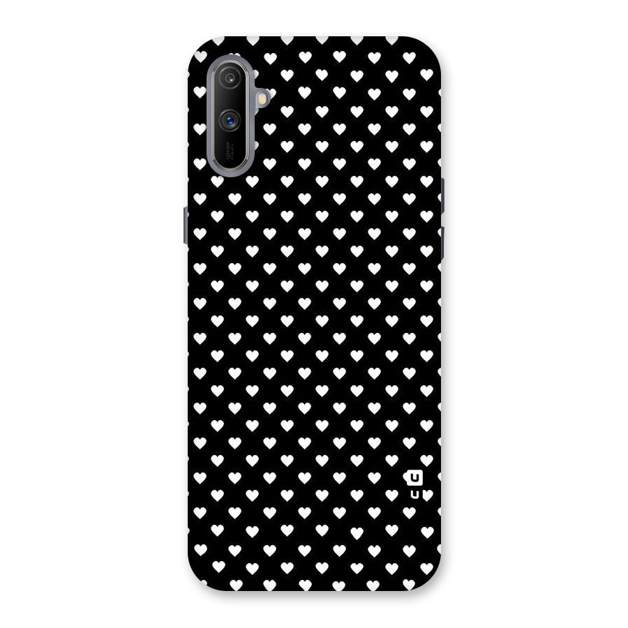 Classy Hearty Polka Back Case for Realme C3