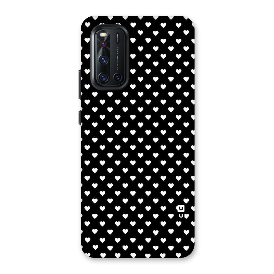 Classy Hearty Polka Back Case for Vivo V19