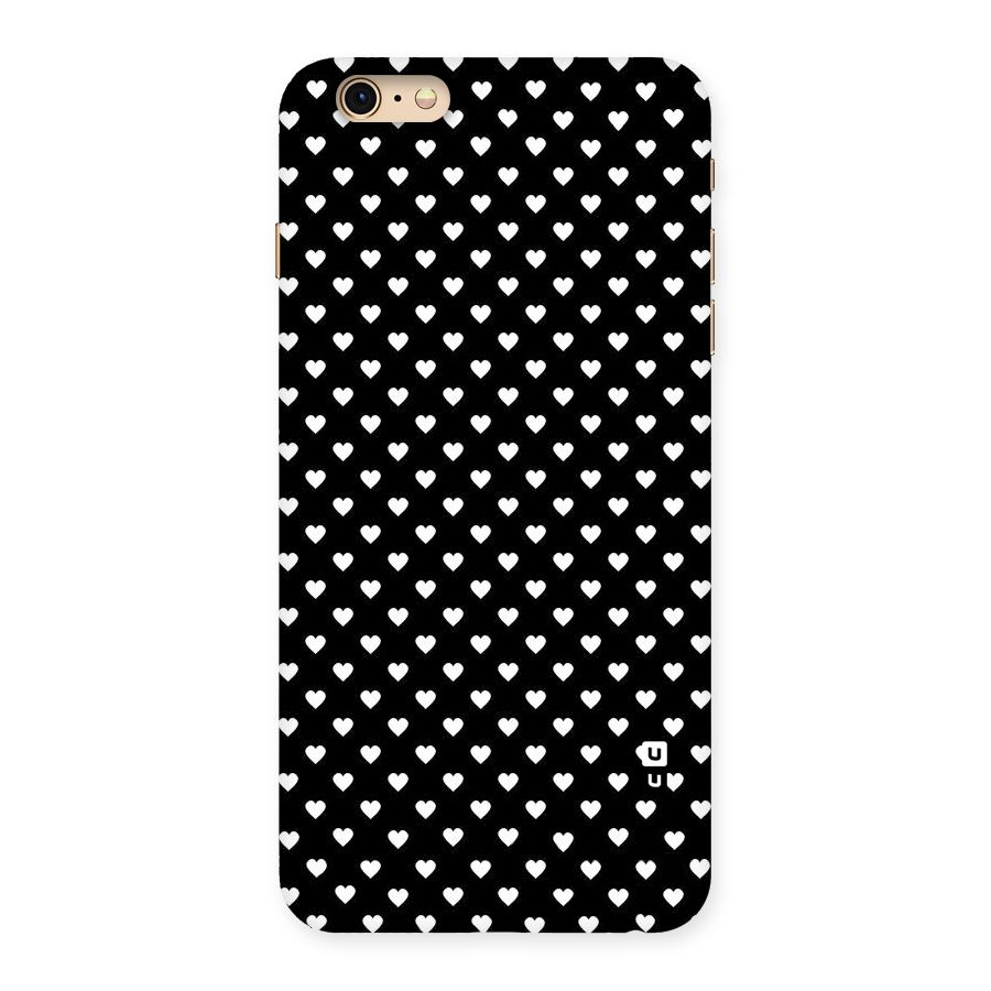 Classy Hearty Polka Back Case for iPhone 6 Plus 6S Plus