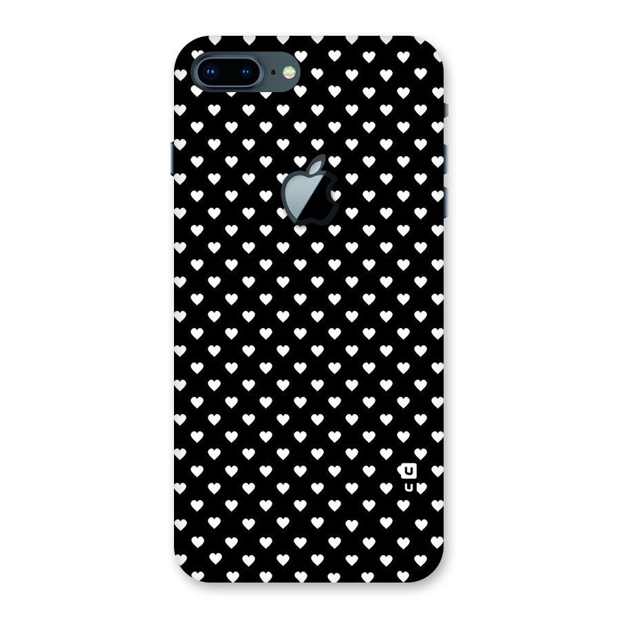 Classy Hearty Polka Back Case for iPhone 7 Plus Apple Cut