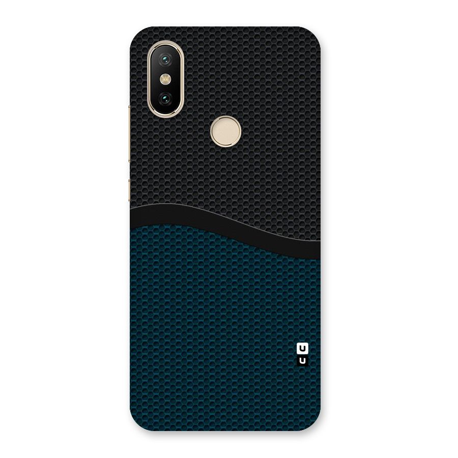 Classy Rugged Bicolor Back Case for Mi A2