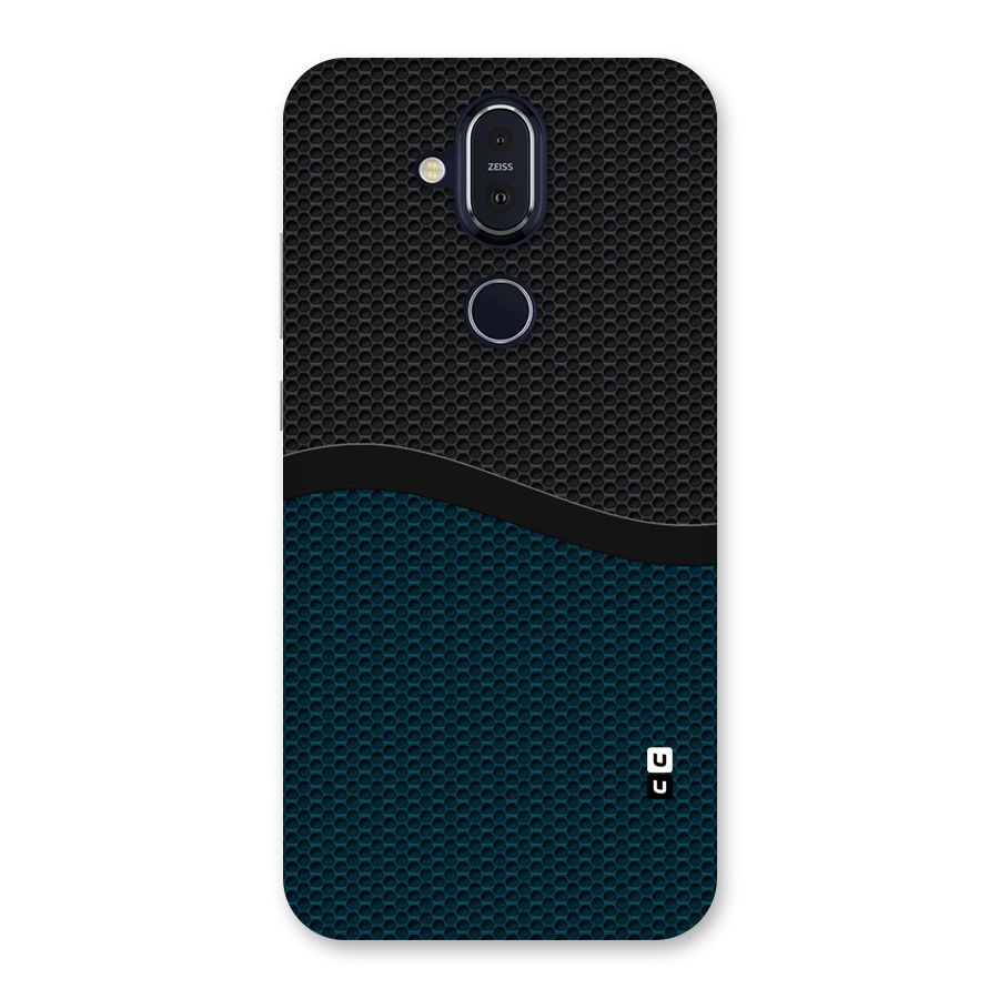 Classy Rugged Bicolor Back Case for Nokia 8.1