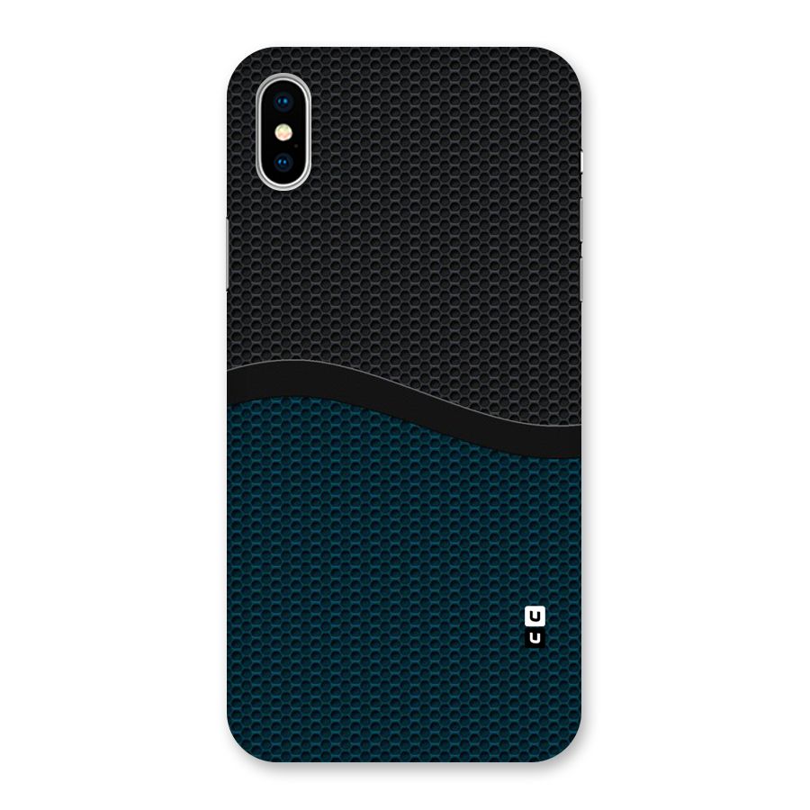Classy Rugged Bicolor Back Case for iPhone X