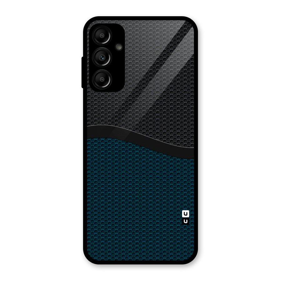 Classy Rugged Bicolor Glass Back Case for Galaxy A14 5G