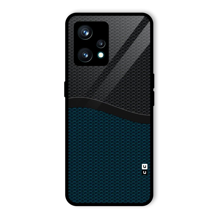 Classy Rugged Bicolor Glass Back Case for Realme 9 Pro Plus 5G