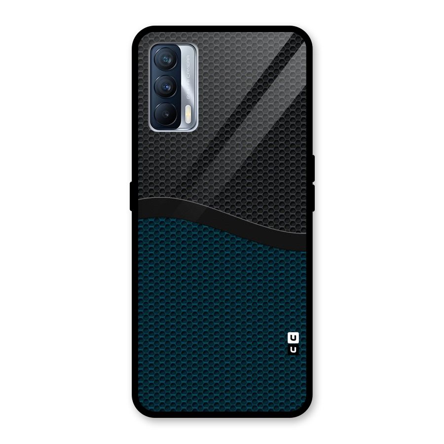 Classy Rugged Bicolor Glass Back Case for Realme X7