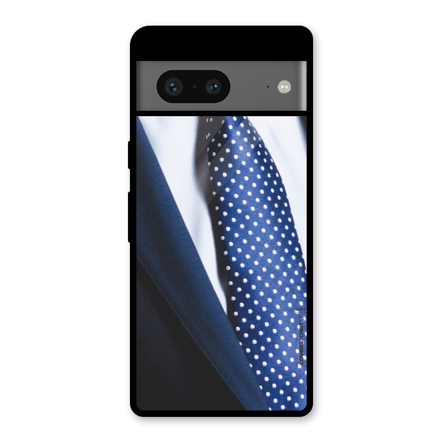 Classy Tie Glass Back Case for Google Pixel 7