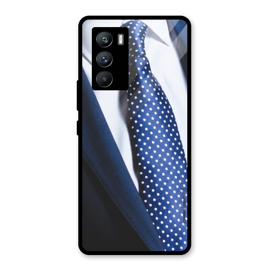 Classy Tie Glass Back Case for Vivo iQOO 9 SE