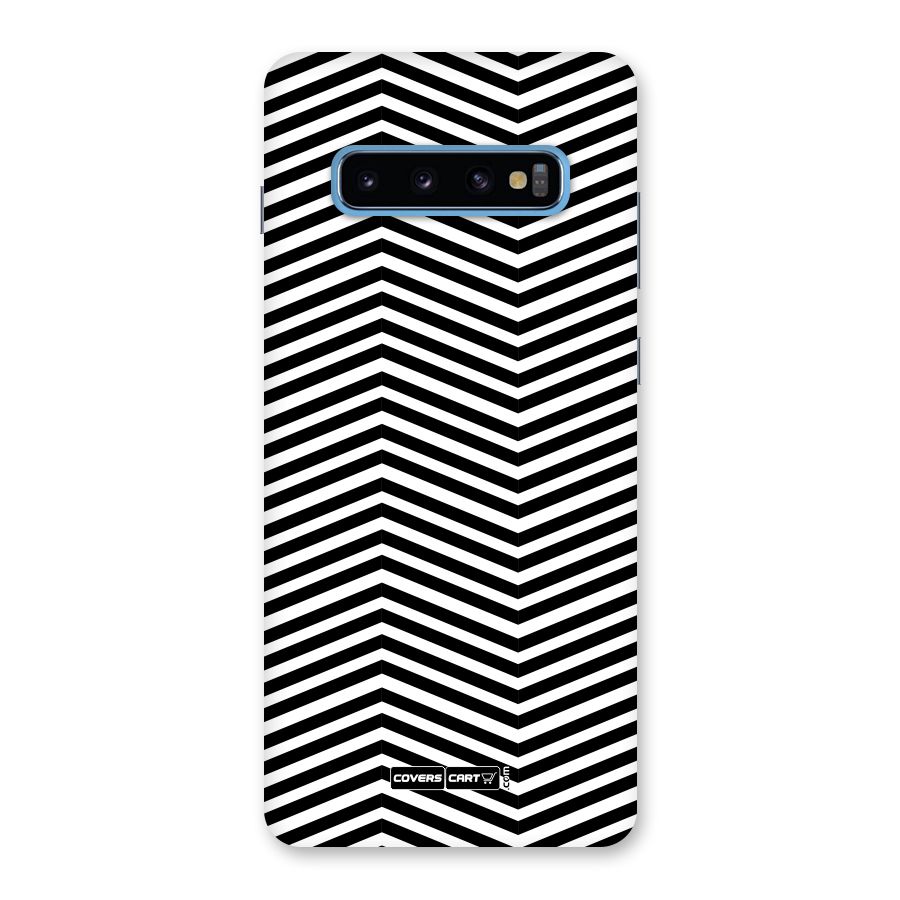 Classy Zig Zag Back Case for Galaxy S10 Plus