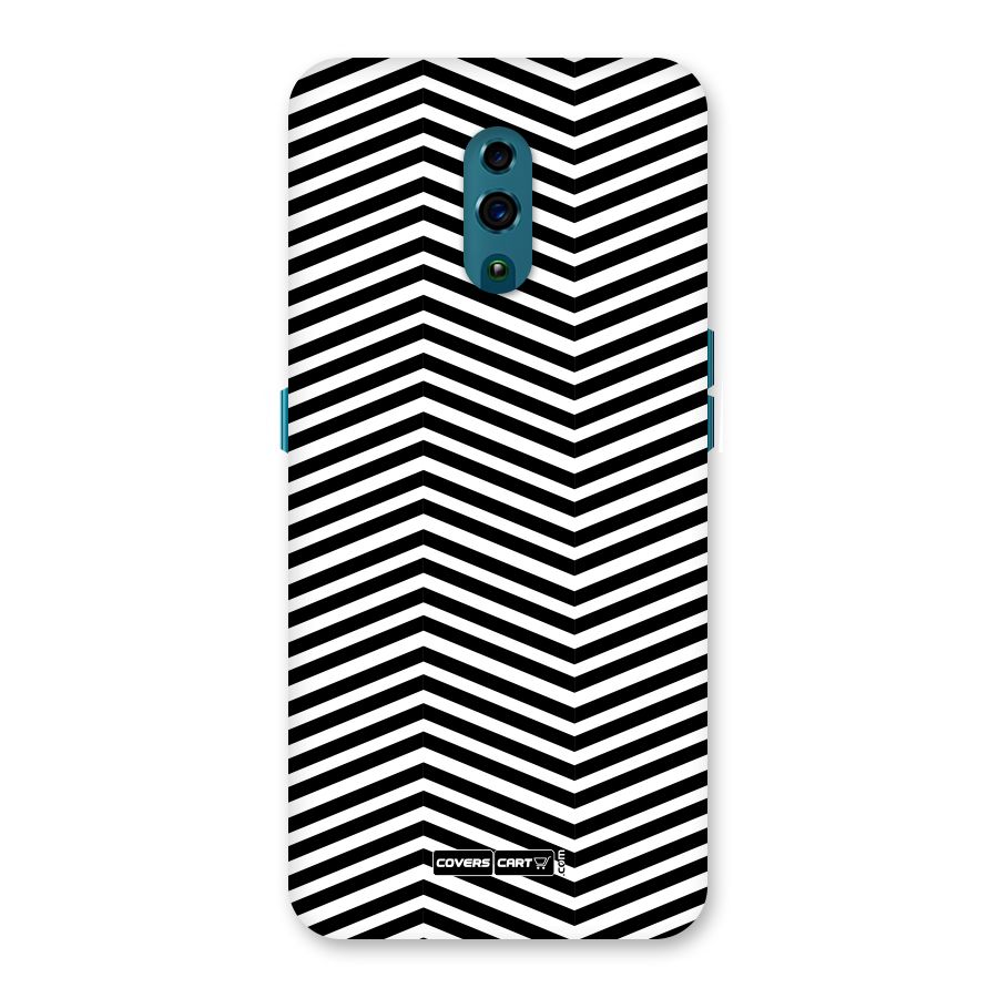 Classy Zig Zag Back Case for Oppo Reno