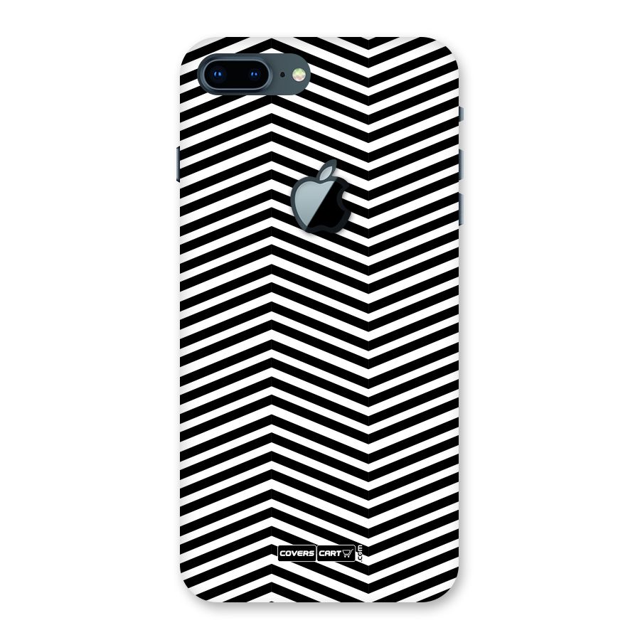 Classy Zig Zag Back Case for iPhone 7 Plus Apple Cut