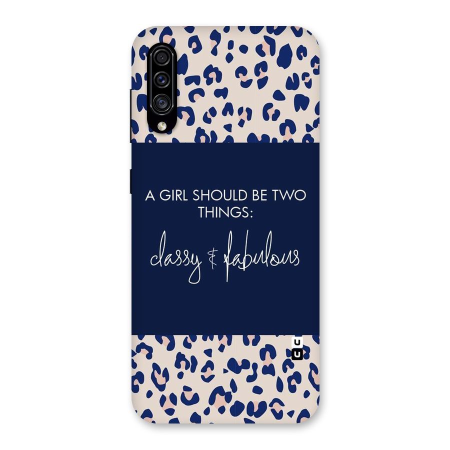 Classy and Fabulous Back Case for Galaxy A30s