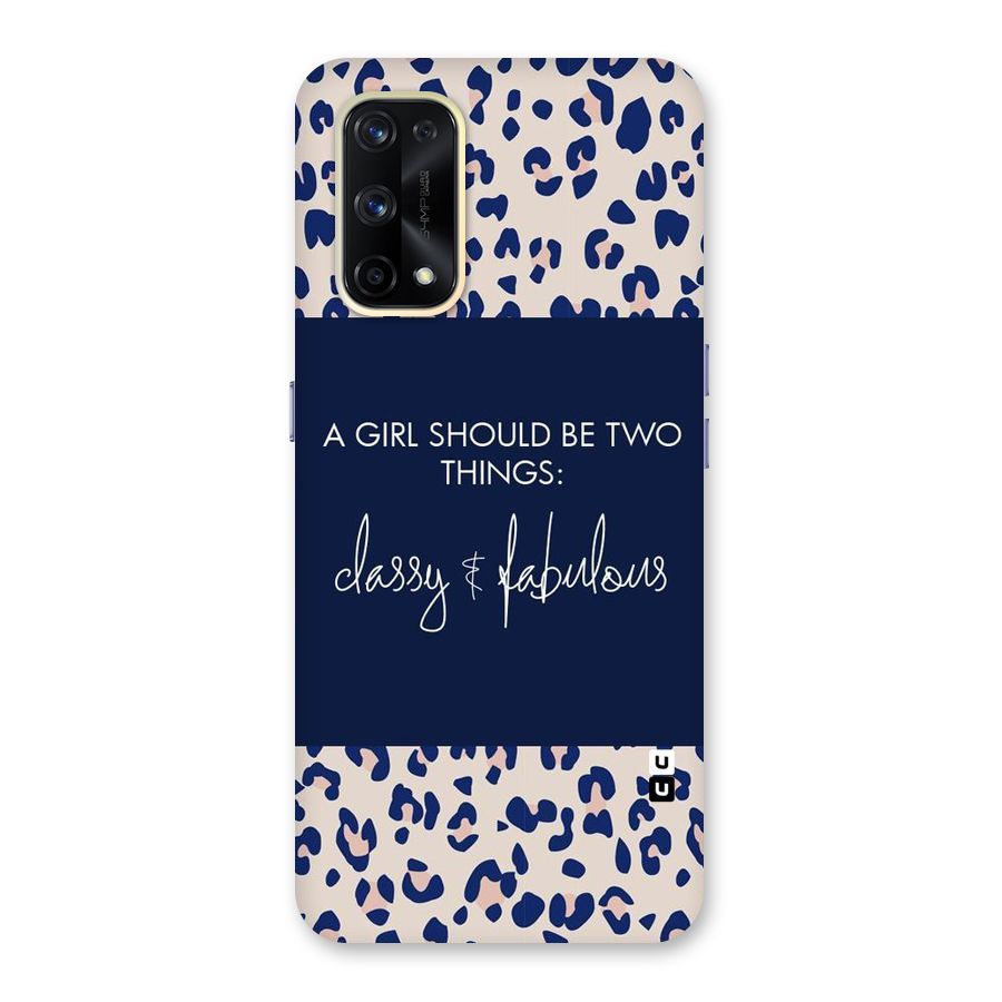 Classy and Fabulous Glass Back Case for Realme X7 Pro