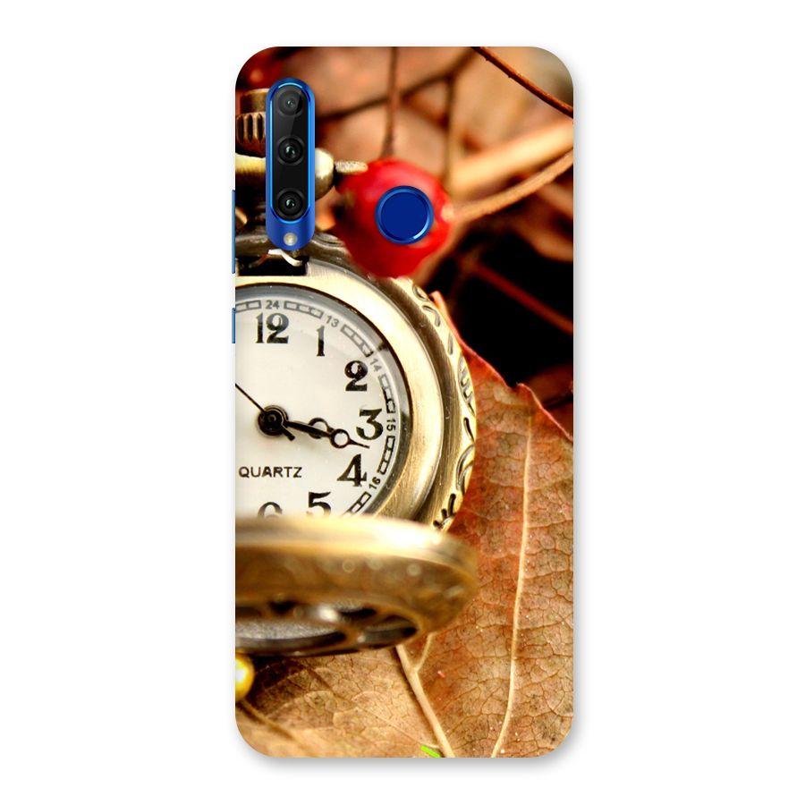 Clock And Cherry Back Case for Honor 20i